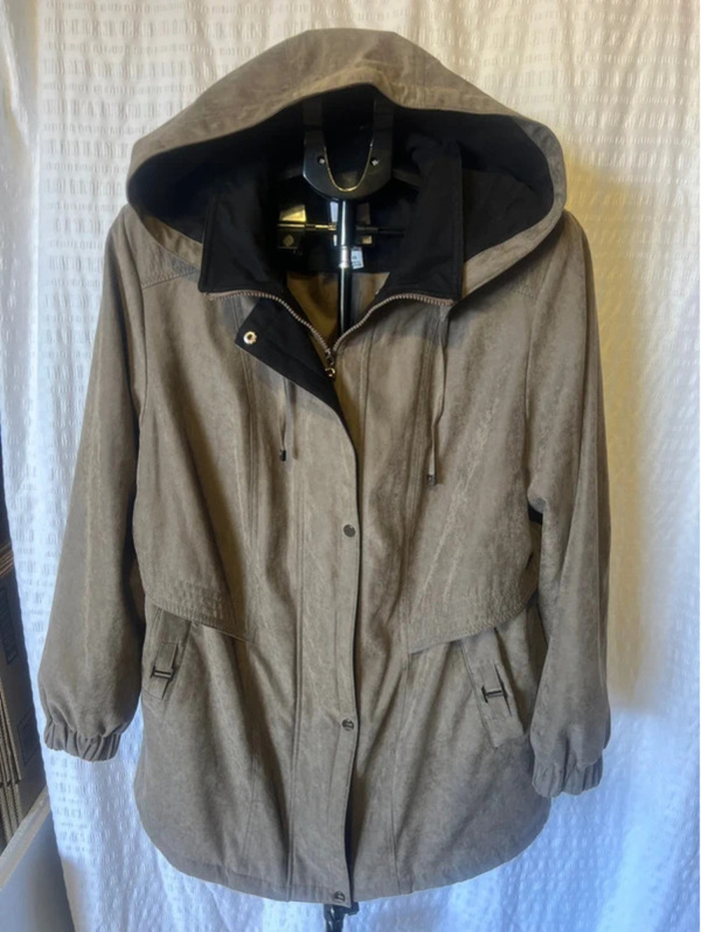 Croft & Barrow Hooded Coat, 1X